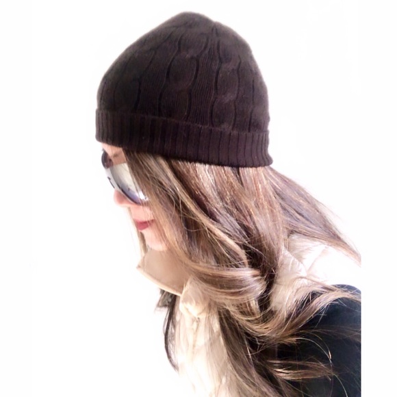 Ralph Lauren Black Label Luxury Cashmere Beanie - Picture 2 of 6
